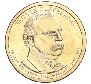 1 доллар 2012 года США (P) «24-й президент США Грувер Кливленд»