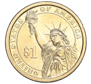 1 доллар 2012 года США (P) «24-й президент США Грувер Кливленд»