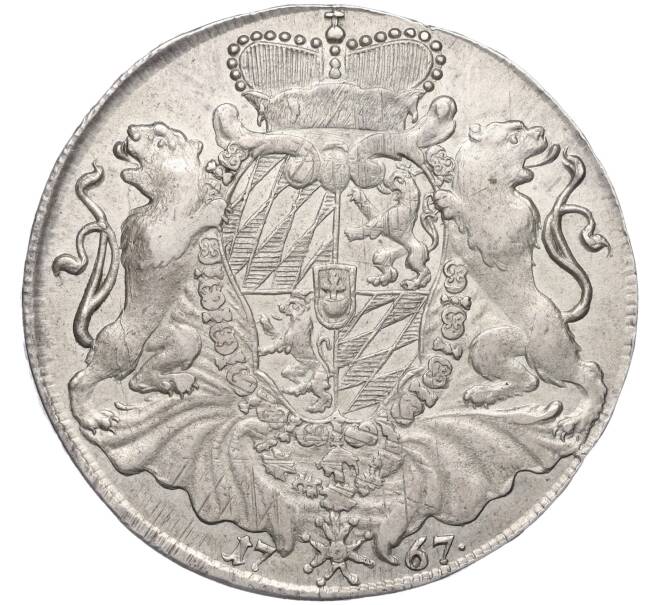 Монета 1 талер 1767 года Бавария (Артикул K12-04158)