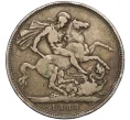 Монета 1 крона 1888 года Великобритания (Артикул M2-73560)