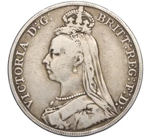 1 крона 1890 года Великобритания