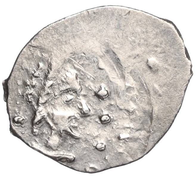 Монета Денга 1425-1462 года Василий II «Темный» (Москва) — ГП2 2160С (Ст.редк.VIII) (Артикул K12-04113)
