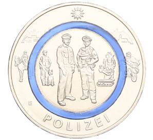 10 евро 2024 года D Германия «На службе общества — Полиция»