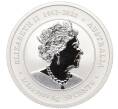 Монета 50 центов 2024 года Австралия «Китайский гороскоп — Год дракона» (Цветное покрытие) (Артикул M2-73600)