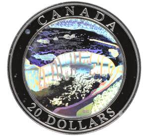 20 долларов 2003 года Канада «Чудеса природы — Ниагарский водопад»