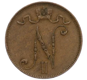 5 пенни 1899 года Русская Финляндия