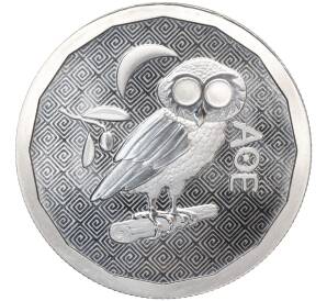 1 фунт 2024 года Остров Святой Елены «Афинская сова»