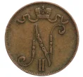Монета 5 пенни 1906 года Русская Финляндия (Артикул M1-58834)