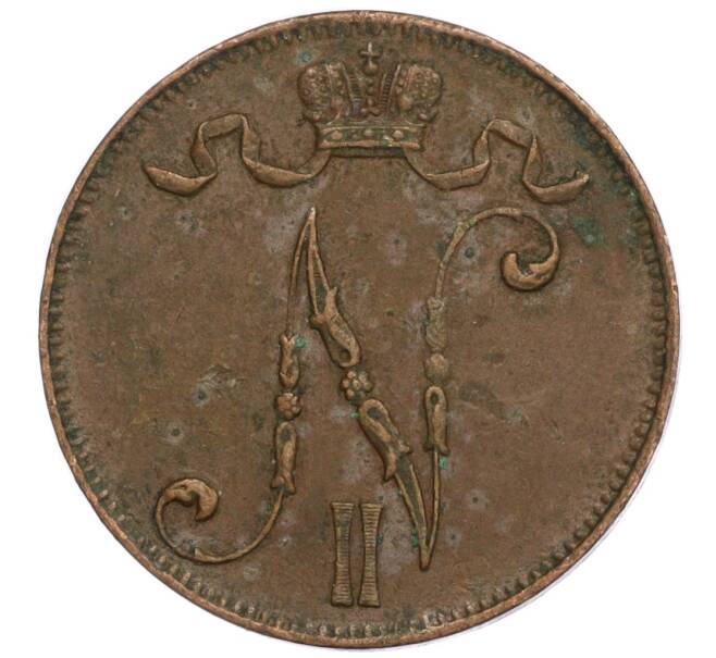 Монета 5 пенни 1912 года Русская Финляндия (Артикул M1-58871)