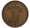 Монета 10 пенни 1907 года Русская Финляндия (Артикул M1-58918)