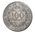 Монета 100 франков 2012 года Западно-Африканский монетный союз (Артикул M2-6515)