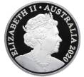 Монета 5 долларов 2020 года Австралия «Самые опасные в Австралии — Тасманийский дьявол» (Артикул M2-73627)