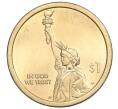 Монета 1 доллар 2018 года D США «Американские инновации — первый патент» (Артикул K12-04285)