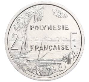2 франка 1999 года Французская Полинезия