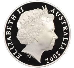 1 доллар 2002 года Австралия «130 лет Мельбурнскому монетному двору»
