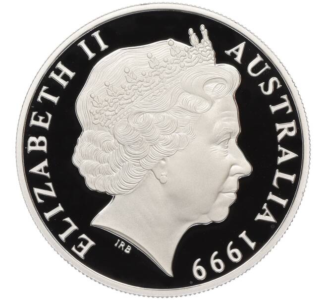 Монета 1 доллар 1999 года Австралия «Пара кенгуру» (Артикул M2-73636)