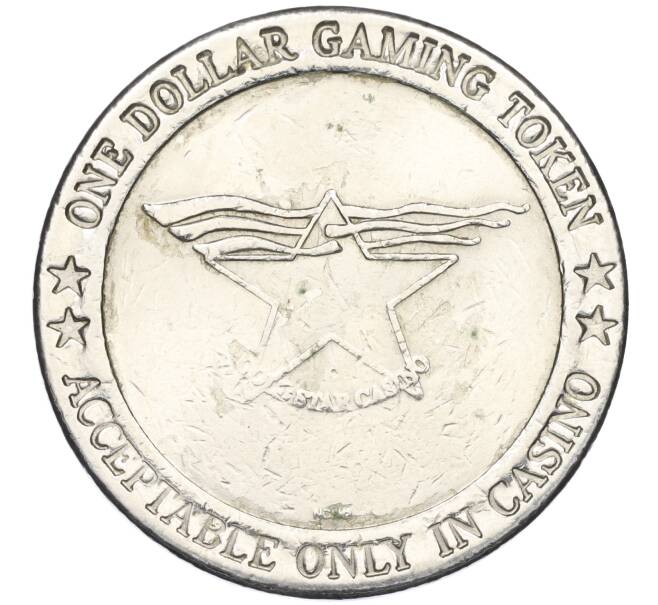 Игровой жетон на 1 доллар казино «Gold Star» США (Артикул K12-04719)