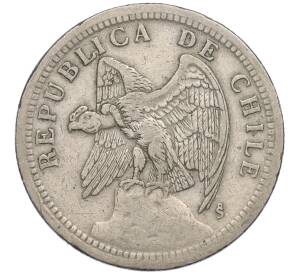 1 песо 1933 года Чили