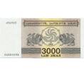 Банкнота 3000 купонов 1993 года Грузия (Артикул K12-04591)