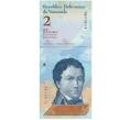 Банкнота 2 боливара 2012 года Венесуэла (Артикул K12-04610)