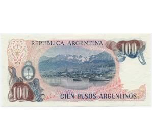 100 песо 1983 года Аргентина