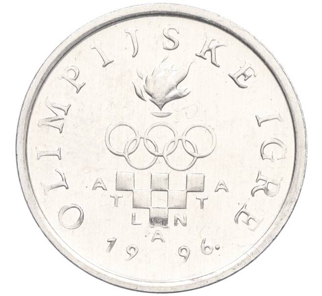 Монета 2 липы 1996 года Хорватия «XXVI летние Олимпийские Игры 1996 в Атланте» (Артикул K12-04704)