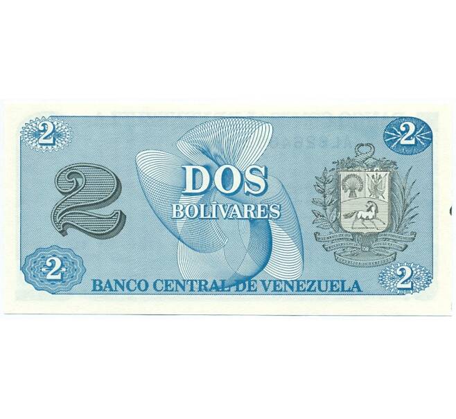 Банкнота 2 боливара 1989 года Венесуэла (Артикул K12-04971)