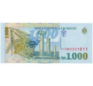 1000 лей 1998 года Румыния