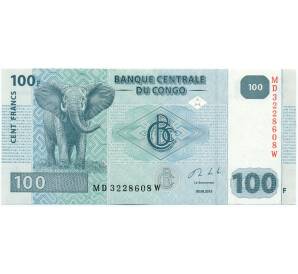 100 франков 2013 года Конго (ДРК)