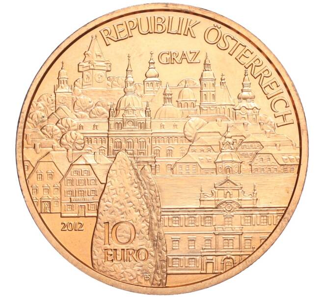 Монета 10 евро 2012 года Австрия «Земли Австрии — Штирия» (Артикул K12-04873)