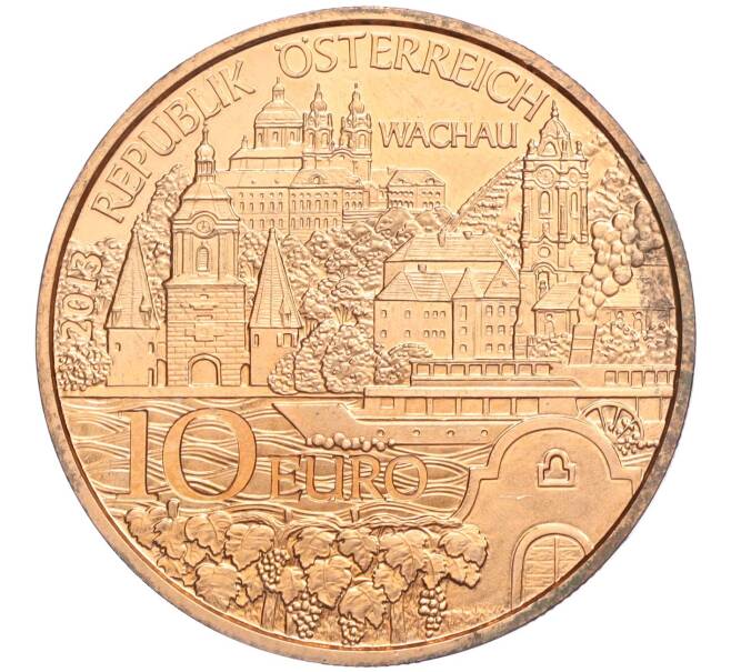 Монета 10 евро 2013 года Австрия «Земли Австрии — Нижняя Австрия» (Артикул K12-04874)