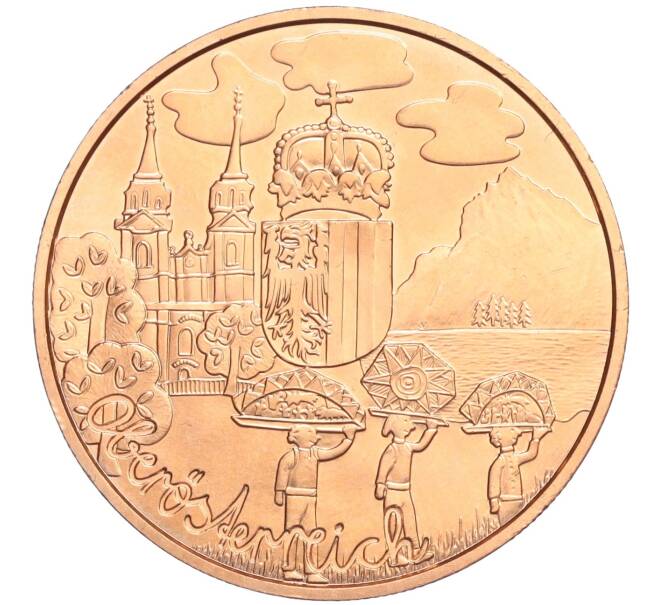 Монета 10 евро 2016 года Австрия «Земли Австрии — Австрийская Республика» (Артикул K12-04877)