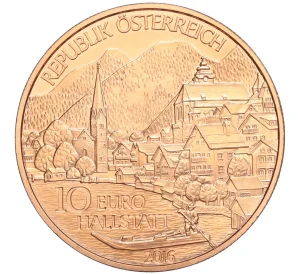 10 евро 2016 года Австрия «Земли Австрии — Австрийская Республика»
