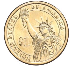 1 доллар 2009 года США (D) «12-й президент США Закари Тейлор»