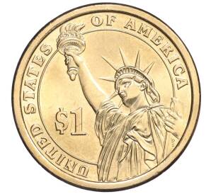 1 доллар 2011 года США (D) «17-й президент США Эндрю Джонсон»