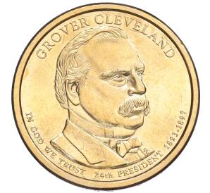 1 доллар 2012 года США (D) «24-й президент США Грувер Кливленд»