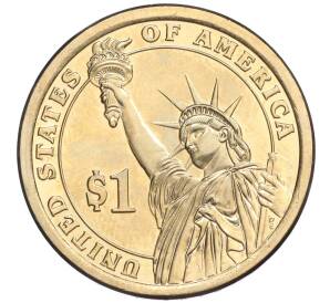 1 доллар 2015 года США (D) «35-й президент США Джон Кеннеди»