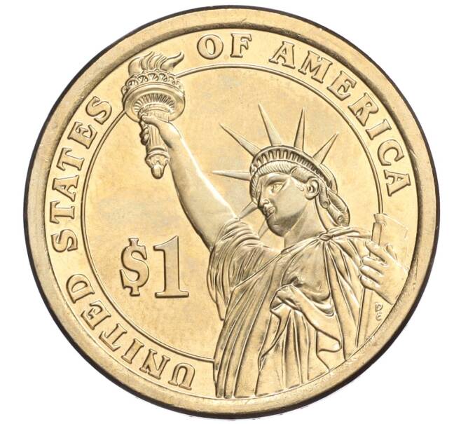 Монета 1 доллар 2015 года США (D) «35-й президент США Джон Кеннеди» (Артикул K12-04931)
