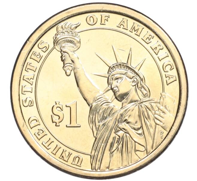 Монета 1 доллар 2016 года США (D) «37-й президент США Ричард Никсон» (Артикул K12-04933)