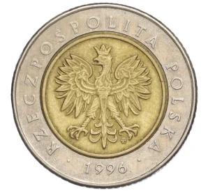 5 злотых 1996 года Польша