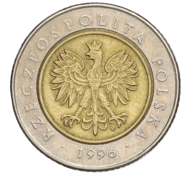 Монета 5 злотых 1996 года Польша (Артикул K12-05044)
