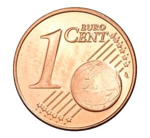 1 евроцент 2004 года Финляндия — Фото №2