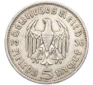 5 рейхсмарок 1936 года А Германия — Фото №1
