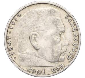 5 рейхсмарок 1936 года А Германия — Фото №2