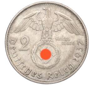 2 рейхсмарки 1937 года G Германия — Фото №1