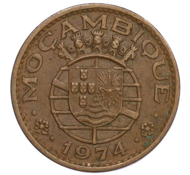Монета 50 сентаво 1974 года Португальский Мозамбик (Артикул K12-05004)