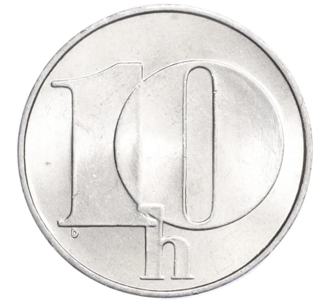 Монета 10 геллеров 1991 года Чехословакия (Артикул K12-05022)