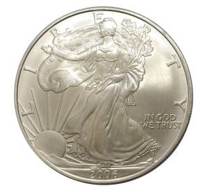 1 доллар 2006 года США «Шагающая Свобода»