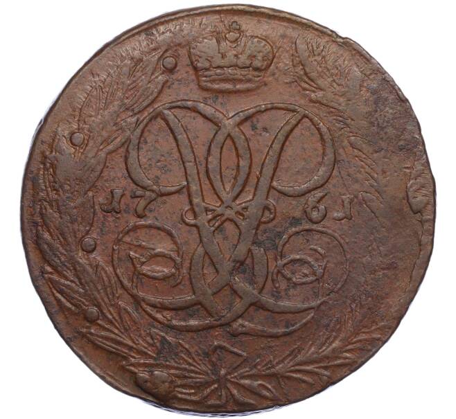 Монета 5 копеек 1761 года (Артикул K12-05283)