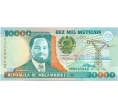 Банкнота 10000 метикалов 1991 года Мозамбик (Артикул K12-05473)